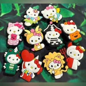BOGO SALE 10 Hello Kitty Croc Charms